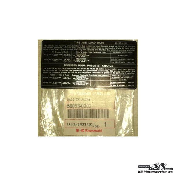 Label-specification,t	Model: zx600p7f