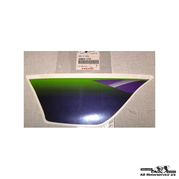 Pattern,fuel tank,rh	Model: zx900-c2