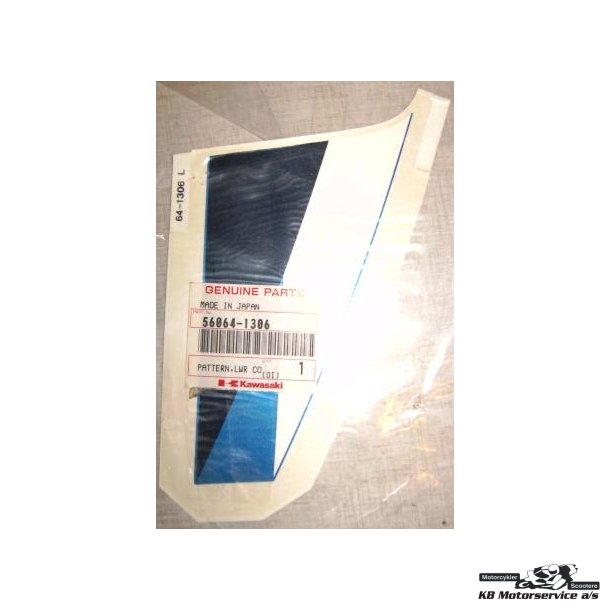 Pattern,lwr cowling,c Model: zx600-j2