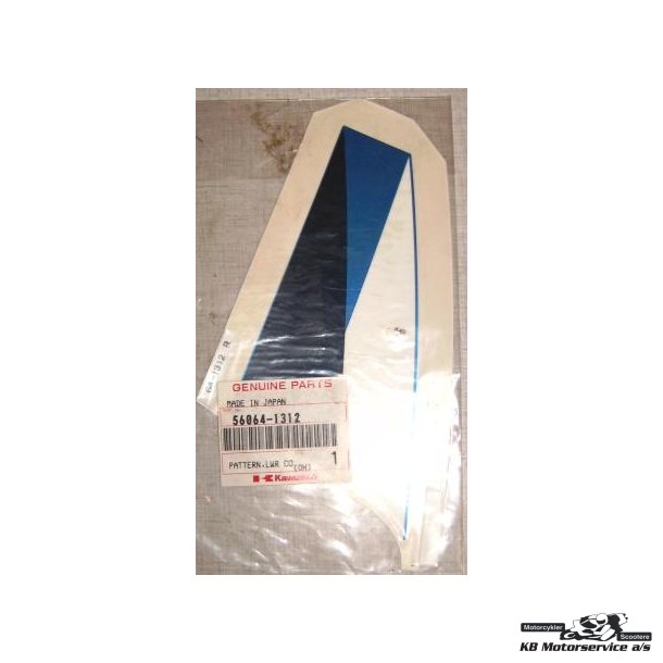 Pattern,lwr cowling,c Model: zx600-j2