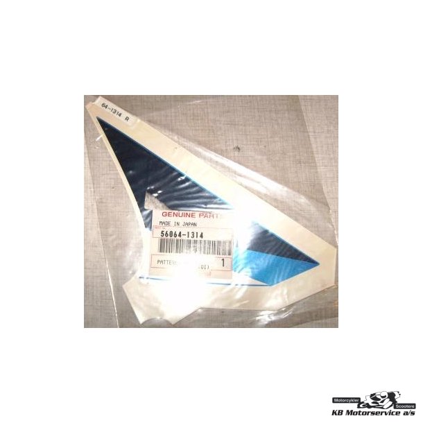 Pattern,lwr cowling,l Model: zx600-j2