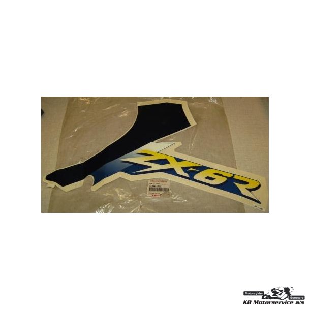 Pattern,lwr cowling,l Model: zx600-j2