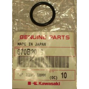 O' ring,18mm 	Model:KLF300, EX250