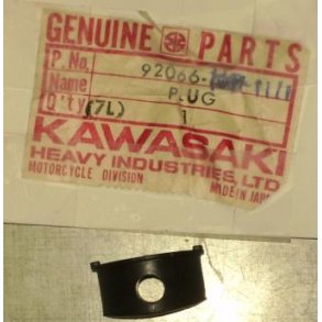 Plug,cam shaft	Model: z400j2,z500b,z650,z750e