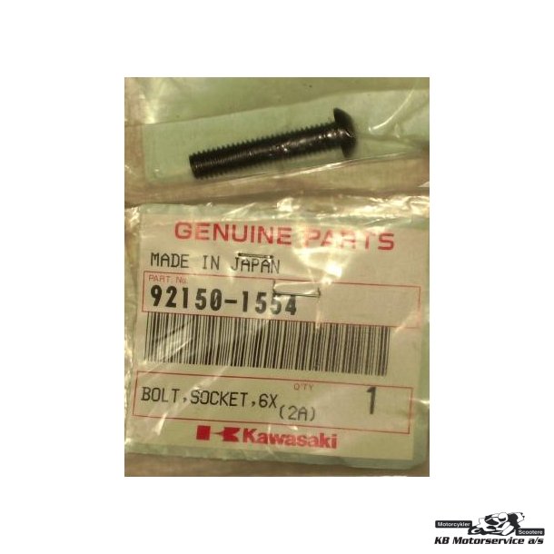 Bolt,socket,6x30 Model: zx600c