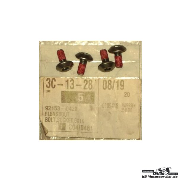 Bolt,socket,6x14 Model: zr1000-a1