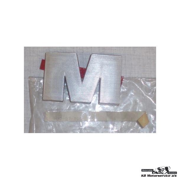 Letter "M" Silver -MZ  ETZ 125,150,251/301