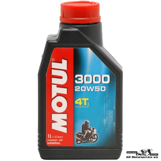 Motul 3000 20W50 motorolie mineralsk 1 liter