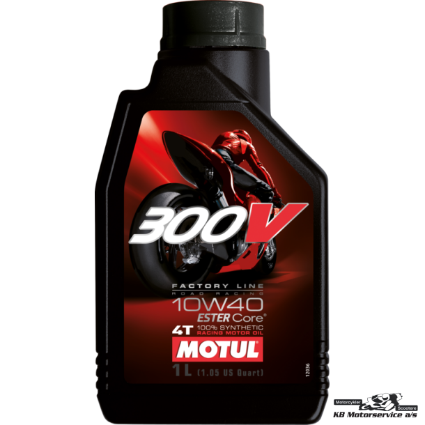 Motul 300V  10W40 Fuldsyntetisk Motorolie 1L