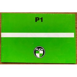 Original Instruktionsbog Puch Maxi P1. P� dansk.