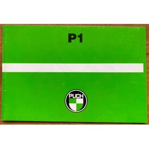 Original Instruktionsbog Puch Maxi P1. P� dansk.