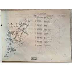  Yamaha DT125, 1983 (26F),  Reservedelsbog