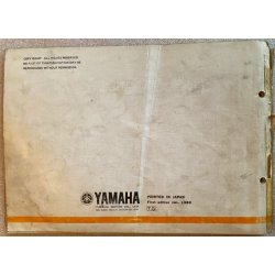Yamaha DT250MX 1980 (4E7) Reservedelsbog