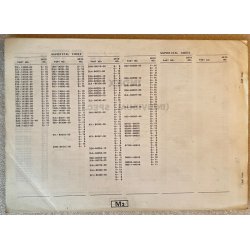 Yamaha FZR1000 1987 (2GH)  EUROPE  FZR1000'87 (2LA)  SWEDEN Reservedelsbog