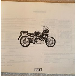 Yamaha FZR1000 1987 (2GH)  EUROPE  FZR1000'87 (2LA)  SWEDEN Reservedelsbog
