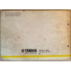 Yamaha RD350LC 1982 (4L0) Reservedelsbog