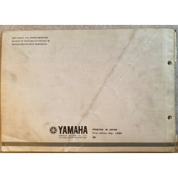 Yamaha SR250SE 1983 (3Y8) Reservedelsbog