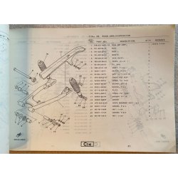 Yamaha SR250SE 1983 (3Y8) Reservedelsbog