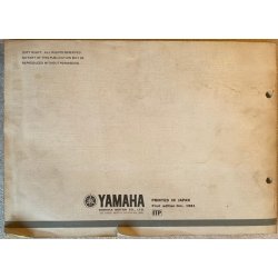 Yamaha SR500 1982 (4E6) Reservedelsbog