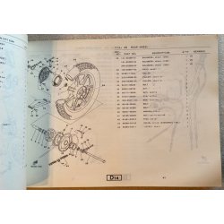 Yamaha SR500 1982 (4E6) Reservedelsbog