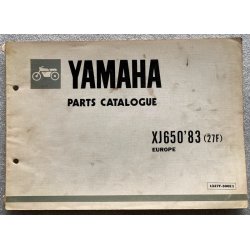 Yamaha XJ650 (27F) 1983 reservedelsbog