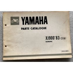 Yamaha XJ900 (31A) Reservedelsbog