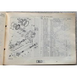 Yamaha XS1100 (5K7) Reservedelsbog