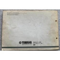 Yamaha XS1100 (5K7) Reservedelsbog