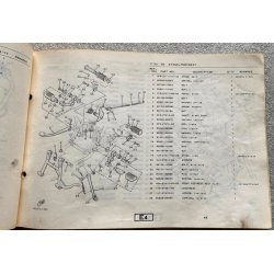  Yamaha XS400SE (4G5) 1982 Reservedelsbog