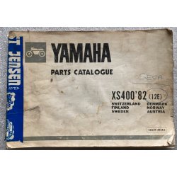 Yamaha XS400 (12E) 1982 Reservedelsbog