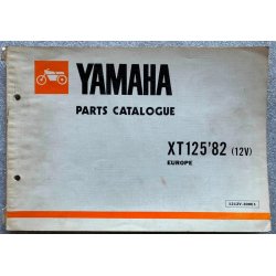 Yamaha XT125 (12V) Reservedelsbog