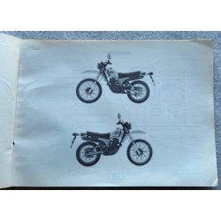 Yamaha XT125 (12V) Reservedelsbog
