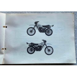 Yamaha XT250 (5G4) 1983 Reservedelsbog