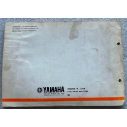 Yamaha XT250 (5G4) 1982 Reservedelsbog