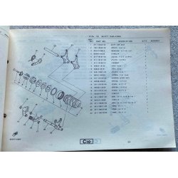 Yamaha XT250 (5G4) 1983 Reservedelsbog