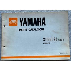 Yamaha XT550 (28E) 1983 Reservedelsbog