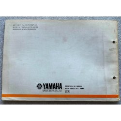 Yamaha XT550 (28E) 1983 Reservedelsbog