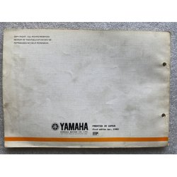 Yamaha XT550 (5Y3) 1982 Reservedelsbog