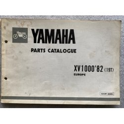 Yamaha XV1000 (19T) Reservedelsbog (TR1)