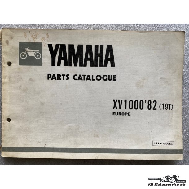 Yamaha XV1000 (19T) Reservedelsbog (TR1)