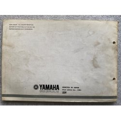 Yamaha XV1000 (19T) Reservedelsbog (TR1)