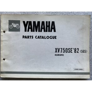 Yamaha XV750SE (5G5) 1982 Reservedelsbog