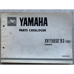 Yamaha XV750SE (5G5) 1983 Reservedelsbog