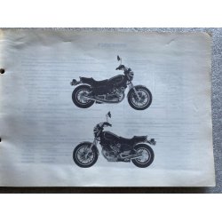 Yamaha XV750SE (5G5) 1981 Reservedelsbog