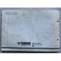 Yamaha XZ550 (11U) Reservedelsbog