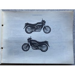 Yamaha XZ550 (11U) Reservedelsbog
