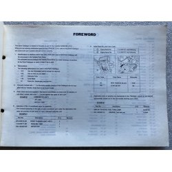 Yamaha XZ550 (11U) Reservedelsbog