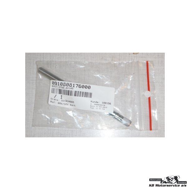 Pindbolt/stttebolt cylinder ,8x105	Suzuki RMX/SMX
