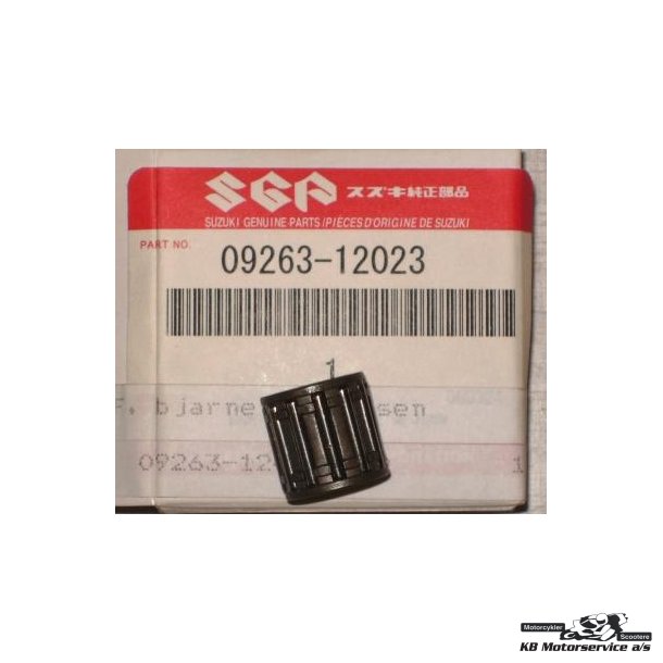 Bearing,piston pin	Suzuki RMX/SMX, AY50, UX50