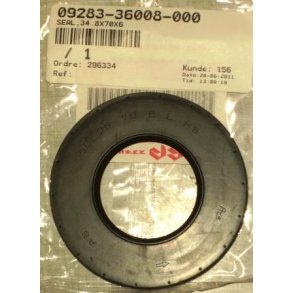 Seal,34.8x70x6	RF600, RF900, GSX-R600 m.fl